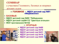 Организация здоровьеформирующей деятельности в условиях взаимодействия детского сада, семьи и школы Организация здоровьеформирующей деятельности в условиях взаимодействия детского сада, семьи и школы